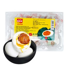 천미방 위미향 찐 오리알 야단 삶은계란 찐계란 중국간식, 3개, 360g