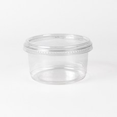 KP-12 델리컵 바디+뚜껑 소량 베이커리 디저트 아이스크림 요거트 과일 반찬 포장 배달 투명 용기, 1개, 100세트