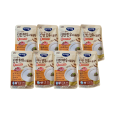 아이얌 홈쿡 진한 한우 사골곰탕 200g x 8팩, 8개