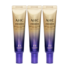 2025 최신상 AHC 아이크림 시즌13 프리미어 앰플 포 페이스 라인 타이트닝 12ml 3개, AHC 아이크림 시즌13 12ml 3개