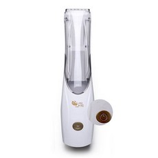  댕댕살롱 강아지 고양이용 에어바리깡, DDS-19, 화이트 