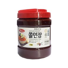 상세설명참조 움트리 쫄면장 2kg 6개입 1BOX 쫄면소스 냉면장, 6개