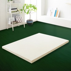 [에코어] 천연 라텍스 매트리스 5cm 더블