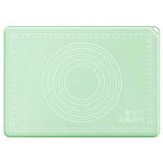 향균 실리콘 베이킹 반죽매트, 그린, 1개