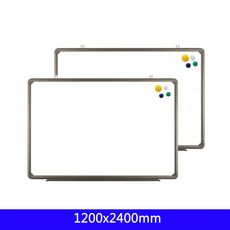 자석 화이트보드 AL몰딩 1200X2400mm JnC+ 4ACCA3, Jn2c 1