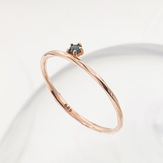 18k천연에메랄드반지