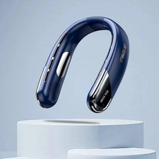 휴대용 넥밴드 선풍기 무소음 5단풍 USB 무선 쿨링 KUNMEI-G2