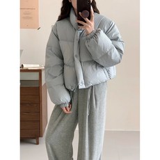 우아글로벌 우아글로벌 하이넥 귀염 푸퍼 패딩점퍼