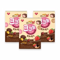 지도표성경 곡물그대로21 크크볼 150g 3개 - 크런치 크리스피볼 초코&딸기