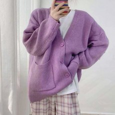 여성 긴팔 가디건 봄 나들이룩 주말 코디 데이트룩 스타일