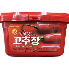 노브랜드 정성깃든 고추장 1kg x 2개, 2kg, 1개