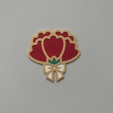 카네이션 브로치 자석 어버이날 스승의날 기념일 부모님 할머니 할아버지 선생님 4입