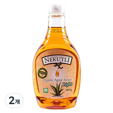 네쿠틀리 유기농 아가베시럽, 665g, 2개