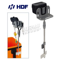 HDF 해동 미끼통 줌 거치대 HT-1006 바다 갯바위 방파제 찌낚시, 1개