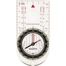 순토 Suunto 컴퍼스 나침반 화이트 M-3, 뉴햄프셔, 1개 - 순토콤파스