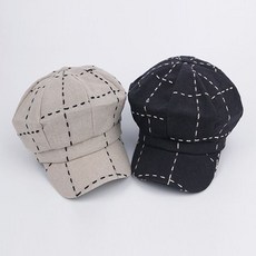 린넨 스티치 보이캡 팔각모자 마도로스 빵모자 헌팅캡 RHF_C_333A71 팔각모 마도로스모자 빵모자 여자헌팅캡 여자빵모자 린넨 스티치