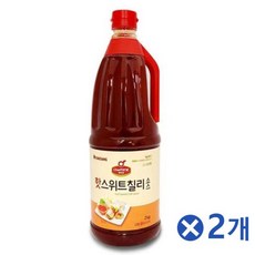 [루카ss] 업소용 핫 스위트 칠리소스 2kgx2개 맛난 칠리맛 양꼬치 칠리스위트 매콤한 칠리 간단요리, ★상품선택★