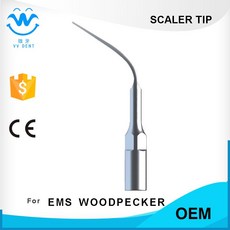 5pcs GE3 (: E) 스케일러 팁 Supragingival 스케일링 구강 위생 치과 팁 치과 악기 /5pcs GE3(:E) scaler TIP Supragingival scaling ORAL HYGIENE DENTAL TIP DENTA, 1개