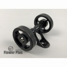 자전거흙받이 (ACE)Brompton Mudguard Easy Wheel두바퀴 진흙제거 륜-42g, T01-ACE-진흙으로 만든 기어 두바퀴-블랙