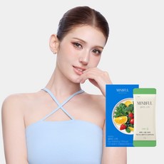 푸드올로지 마인드풀 샐러드스틱 10포 41종 동결건조 과일채소, 1개, 50g