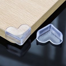 가정안전용품 어린이집 유치원 학원 안전가드 투명 모서리 보호대 4개입