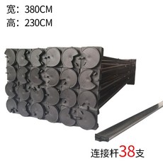 포토존 만들기 미니트러스 포토월 홍보 전시 배경 현수막 무대 접이식, 3x5칸/2x4m/스트랩핀38개