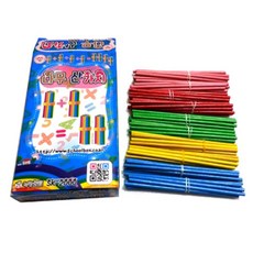 석광교재 2000 산가지 10cm100개입 숫자놀이 산윷, 단품