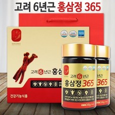 한삼수 고려 6년근 홍삼정 365 480g 1세트 가족건강 면역력 증진 피로개선 액기스 진액, 43회분 - 인삼추출물