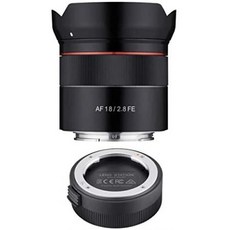 Samyang 18mm F2.8 Full Frame Auto Focus Lens for Sony E - with Samyang Lens Station, One Color_One Size, 상세 설명 참조0, One Size