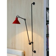  벽부등 관절 조명 관절벽등 거실 각도조절 월 라이트, 플러그가 없는 노란색 매립형 버전 A 