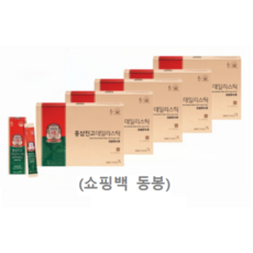 정관장 홍삼진고 데일리스틱 10g x 20포, 200g, 5개