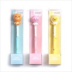 달콩팬시 카카오 리틀프렌즈 액션볼펜, 무지