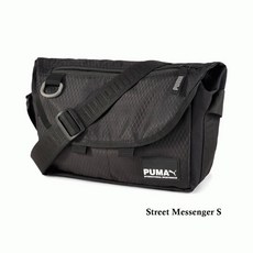 푸마 공용.Street Messenger S 가방 077841, 01 블랙_F@6538471