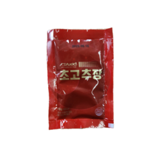 한국소스 초고추장(소스인) 40g 새콤달콤 맛있는 초장 마트용 포장용 배달용, 300개 - 나전칠기화초장