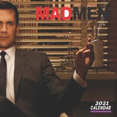 Mad Men Calendar 2021: 16 MONTHS 8.5x8.5 INCH GLOSSY FINISH Paperback, Independently Published, English, 9798599586630