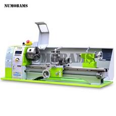 미니 선반 기계 NUMOBAMS 반자동 금속 선반 길이 왼쪽 오른쪽 스레딩 미니 CNC 기계 제작 NU210x800ES 800