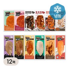  햇살닭 더촉촉한 닭가슴살 외 12종 12팩(각 1팩씩) / 소스 / 혼합구성 100g 12팩  상품 이미지