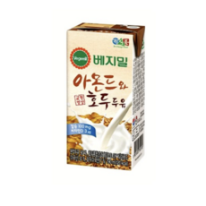 베지밀 아몬드와 호두 두유, 190ml, 96개