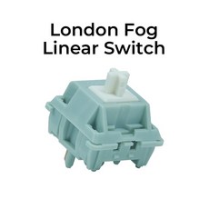 OWLAB London Fog Switch Linear 55g 60g for Gaming Mechanical Keyboard PC UPE Long Spring Factory Lub