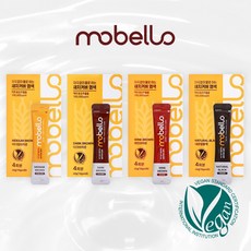 모벨로 저자극 새치 커버 물 염색약 (4회분/새치모발용)