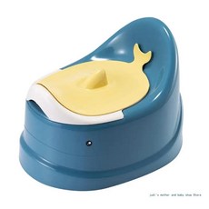 변기 화장실 트레이너 여행용 미끄럼 방지 휴대용 훈련, 1.for Navy blue, 1개