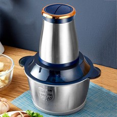 멀티 다지기 2L 풀세트 S자 2중 칼날, 스테인리스강, 1개, 스테인리스강 * 스테인리스강 * 1개 * 1개
