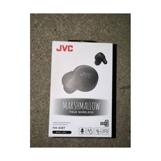 JVC - Marshmal로우 트루 무선 헤드폰 - 블랙 ping