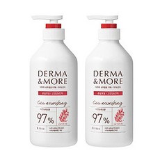 더마앤모어 시카 너리싱 컨디셔너 600ml 2개 린스