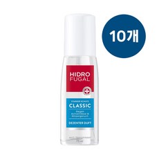 하이드로퓨갈 데오드란트 미스트 스프레이 타입, 10개, 75ml
