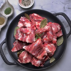 [국내산 한돈 1+등급] 돼지등뼈(감자탕용) 100시간 저온숙성 1kg, 1개