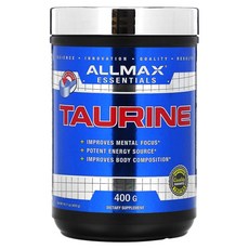 올맥스 타우린 비건 플러스 글루텐 무함유 무맛 3000mg 400g(14.11oz), 400.011g, 1개