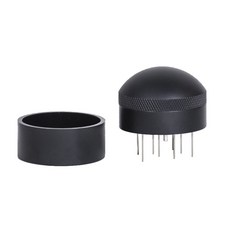 엘빈스 커피 머신 니들 템퍼 53mm, 1개, 블랙