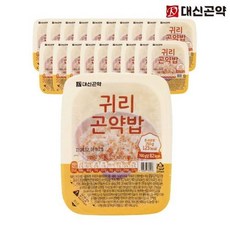 대신곤약 귀리곤약밥 현미 150g x 20개, 10세트