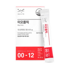 모비타 미오폴릭 1개월 2개월 활성엽산 메틸엽산 4세대엽산 임신준비 예비엄마, 1개, 2.045g